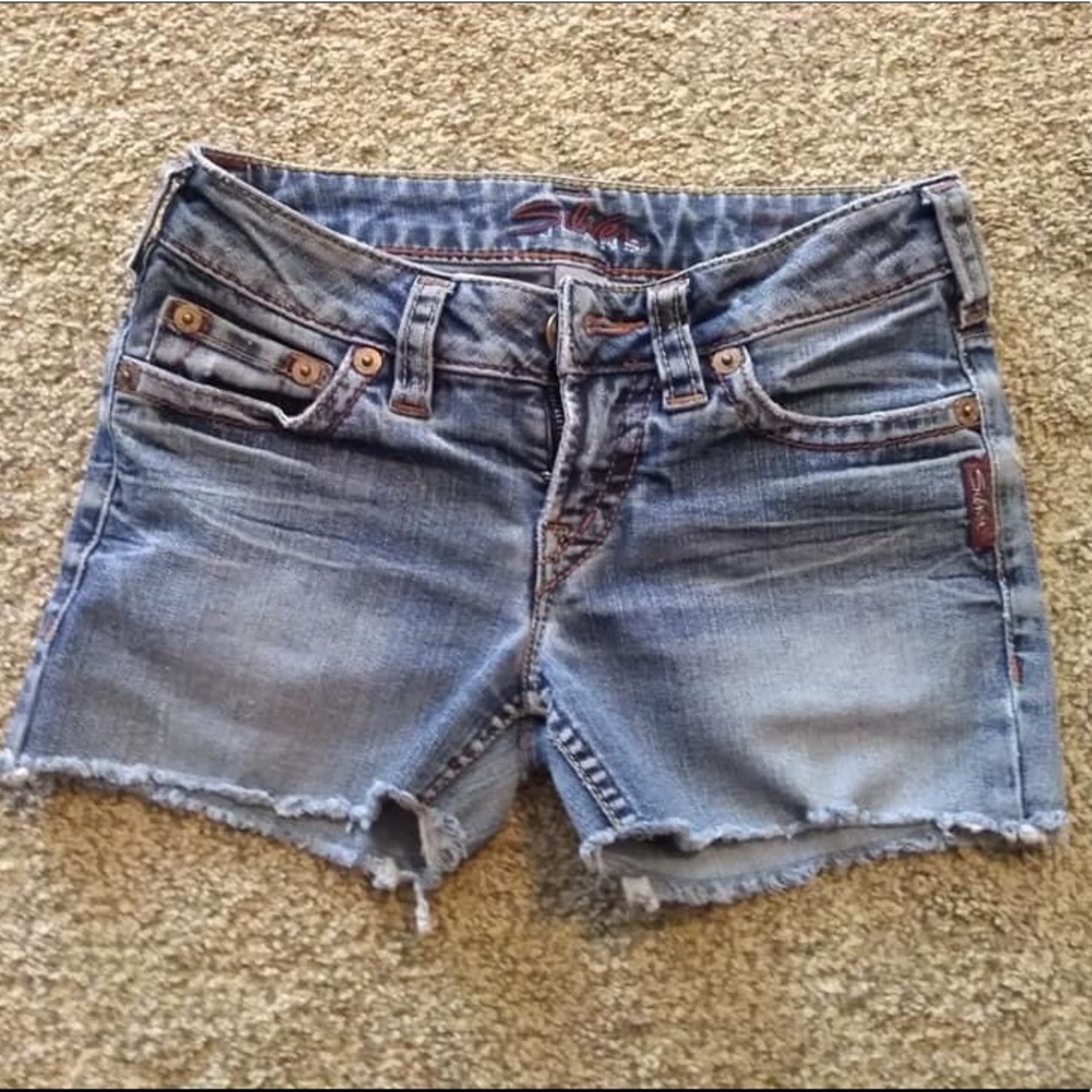 Silver shorts